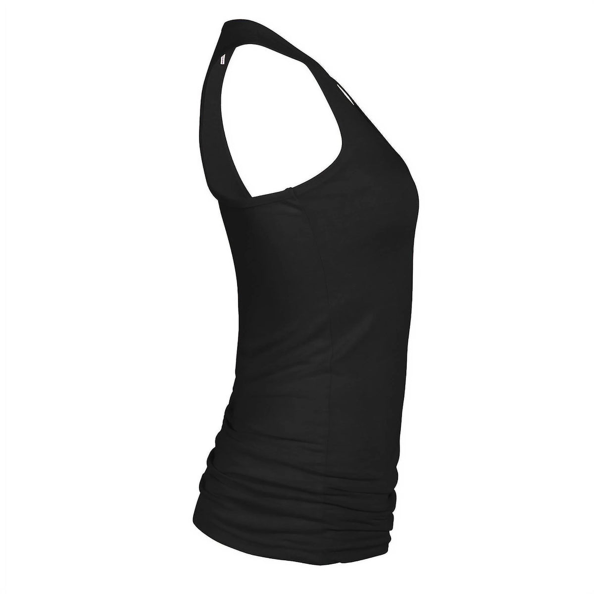 Black Medium Racerback Tank Top M3279