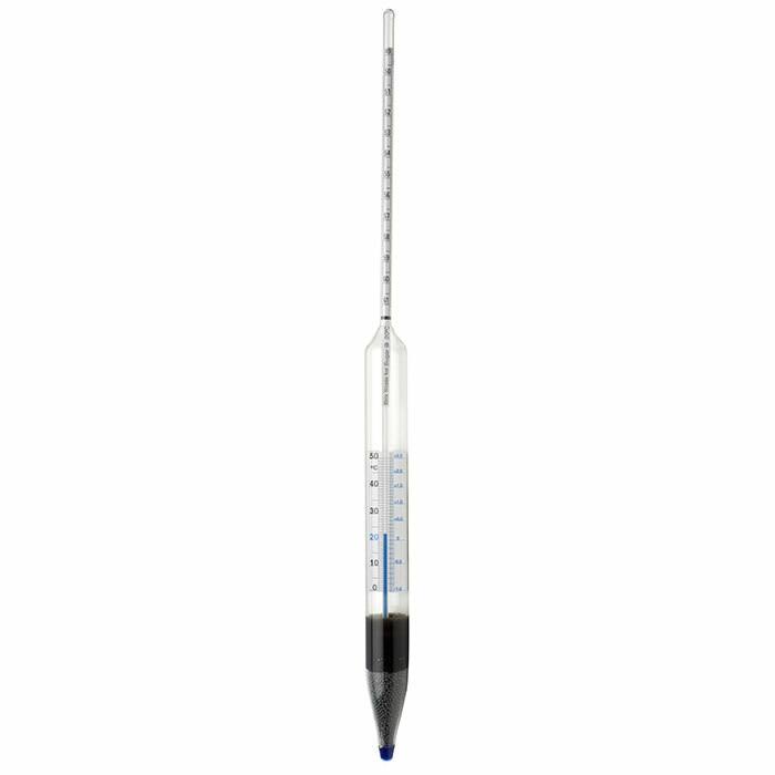 Safety Brix Sugar Scale Combined Form Thermo-Hydrometer H147136