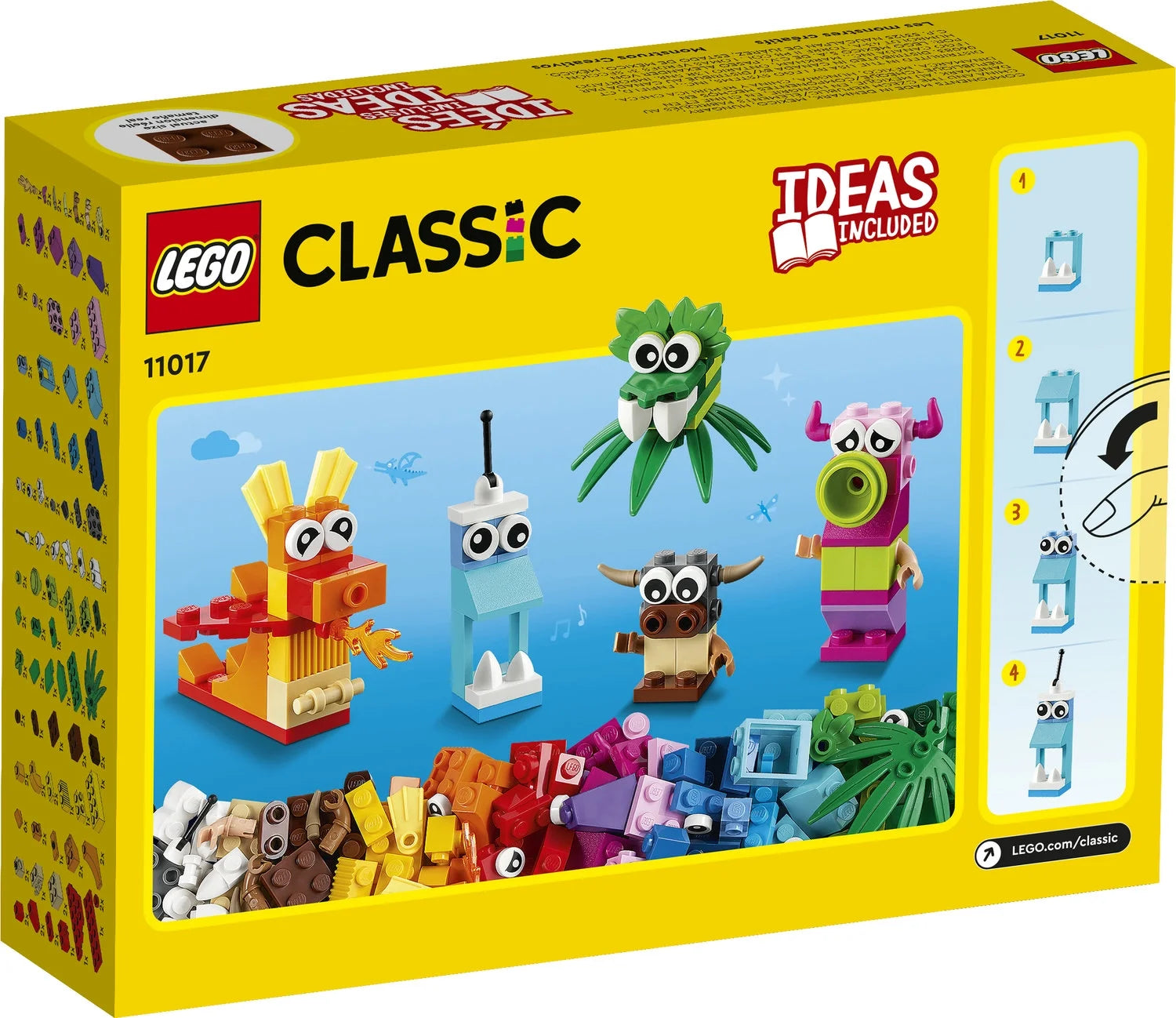 LEGO Classic Creative Monsters 11017 I585