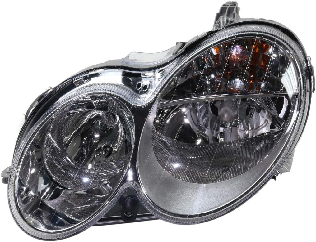 Headlight Assembly for Mercedes-Benz CLK55 AMG CLK320 CLK350 CLK500 C55 2002-2006 Driver Side Halogen T131