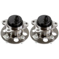 Rear Wheel Hub Bearing Set of 2 for Toyota Yaris Prius C Scion iQ FWD 4-Lug I27569