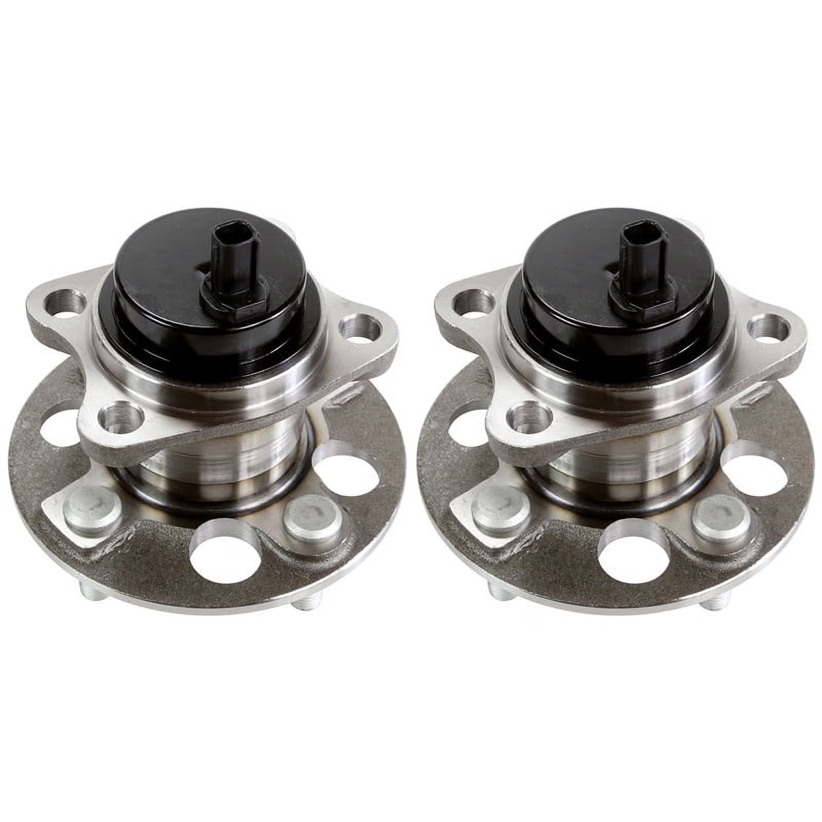 Rear Wheel Hub Bearing Set of 2 for Toyota Yaris Prius C Scion iQ FWD 4-Lug I27569