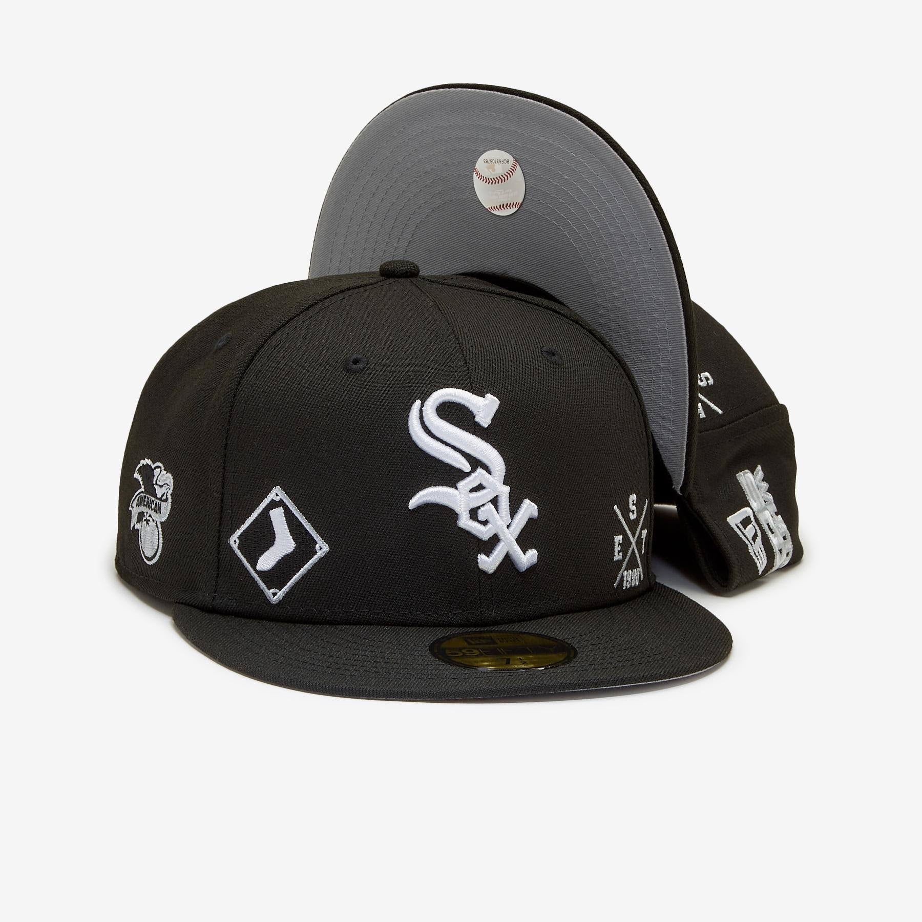 Black Fitted Hat U5926