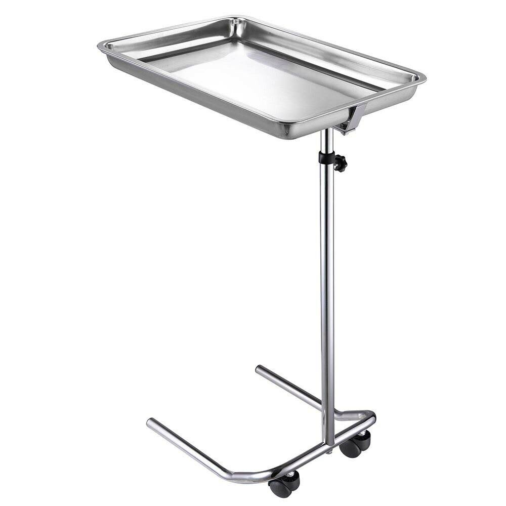 Mayo Tray Stand Height Adjust Trolley C577