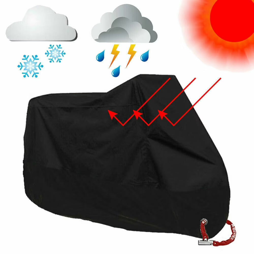 Waterproof Motorcycle Cover W75384