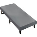 Gray Microfiber Cot Fitted Sheet 31x75 Inches R6583