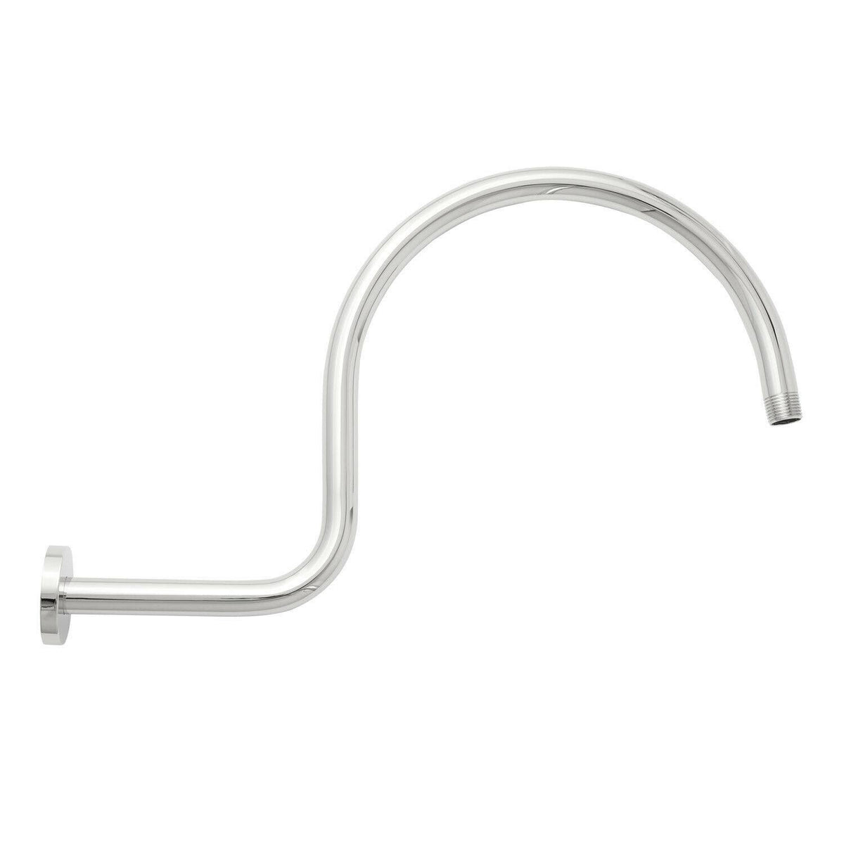 16x22 Shower Arm and Wall Flange - Brushed Nickel Z1321