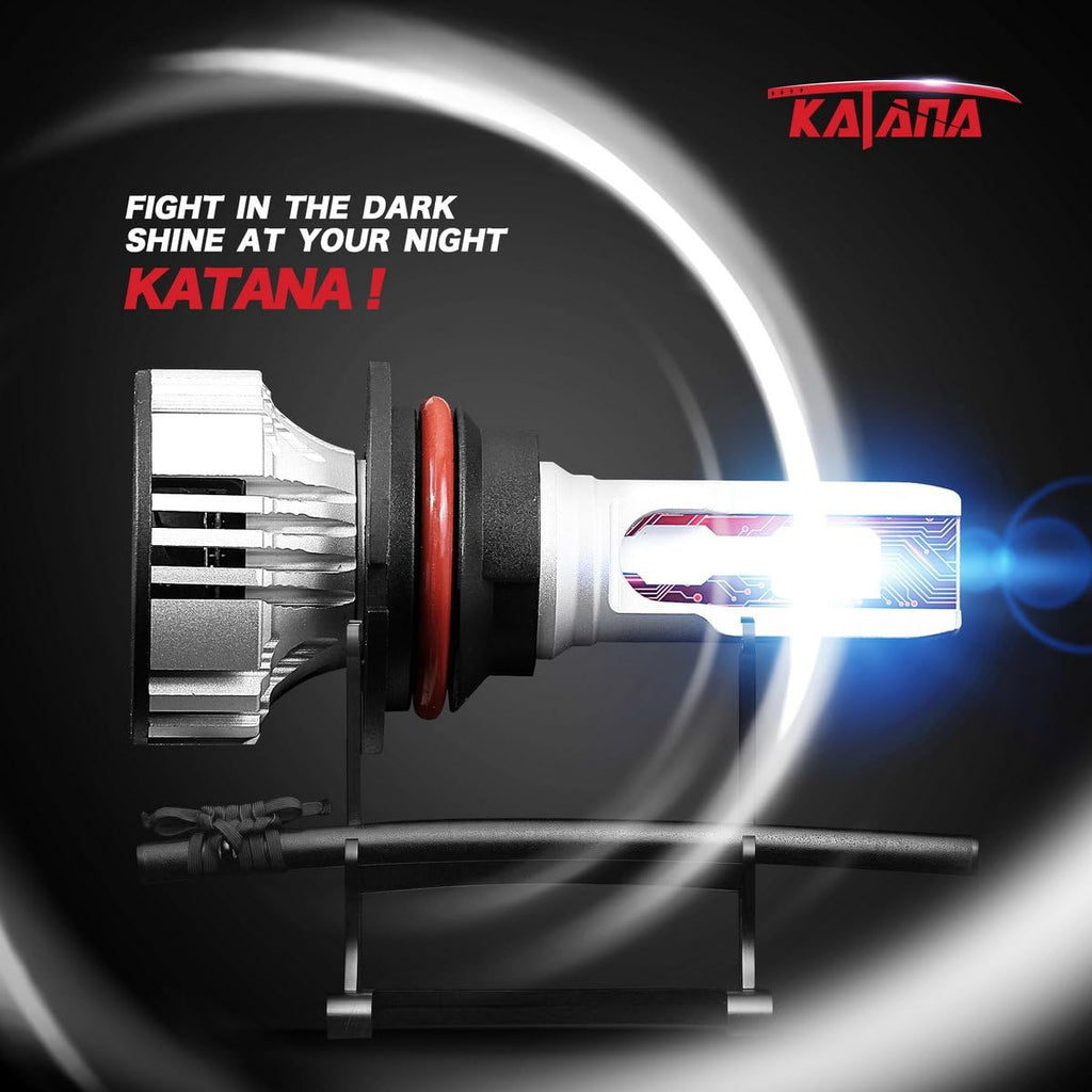 H7 LED Headlight Bulbs Conversion Kit of 2, 12000LM 72W 6500K S5431