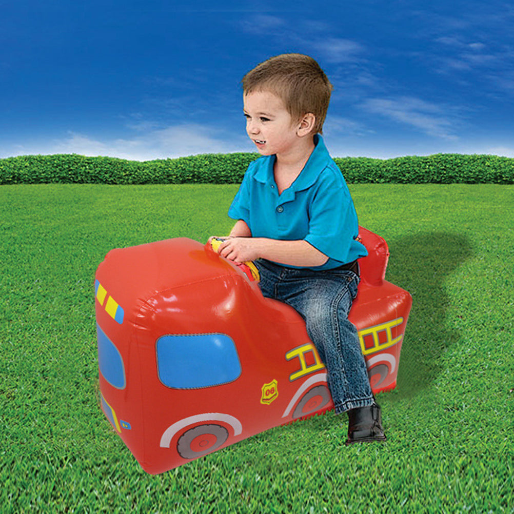 5 Count Inflatable Toy Cars Truck Fire Truck L181