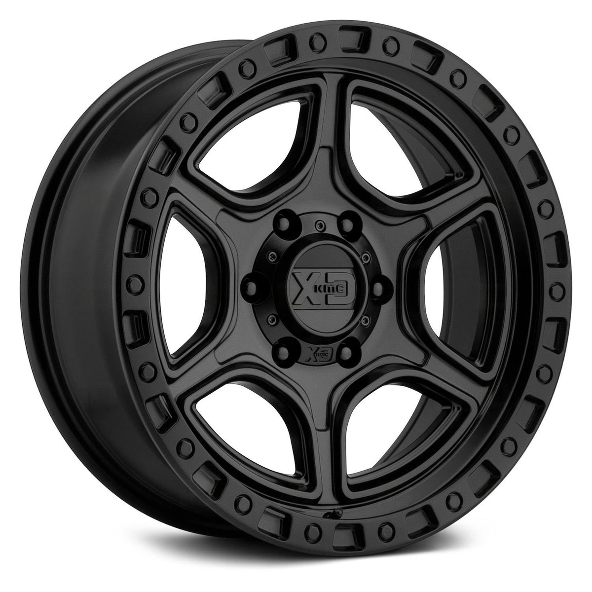 18x8.5 6x120 Satin Black Wheel V742032