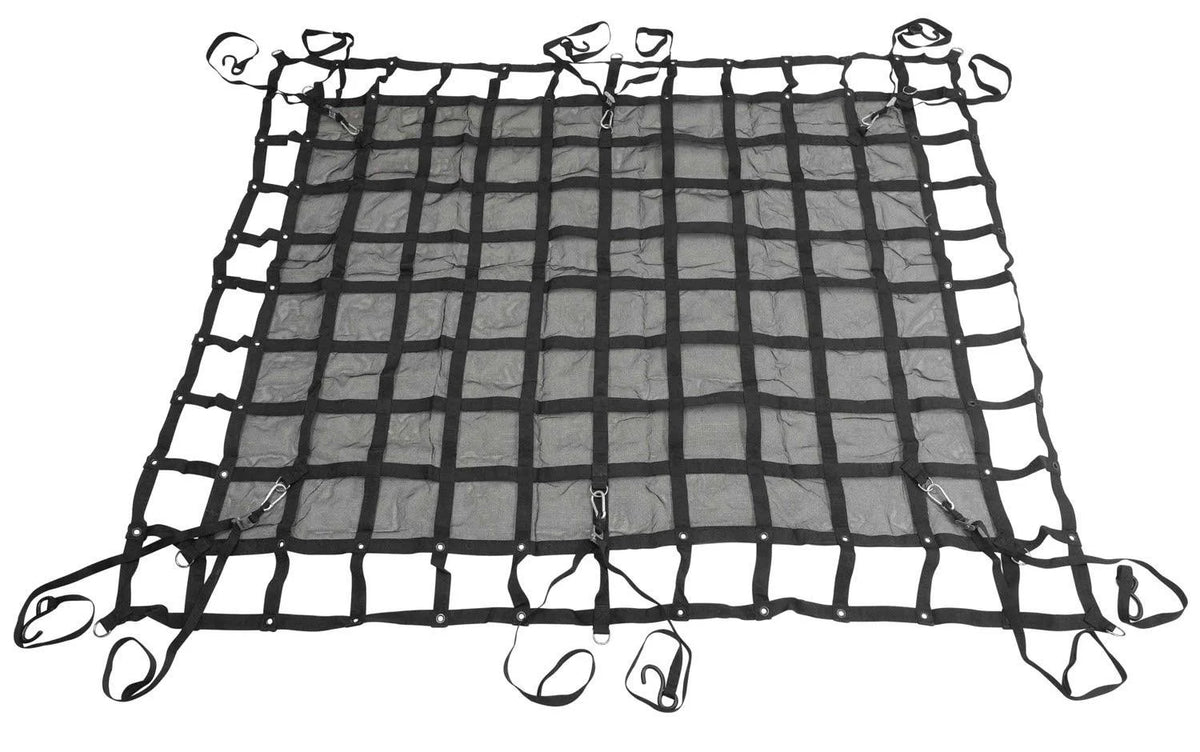 4.75 x 6 Small Heavy Duty Cargo Net with D Rings, S-Hook & Cam Buckle C6003