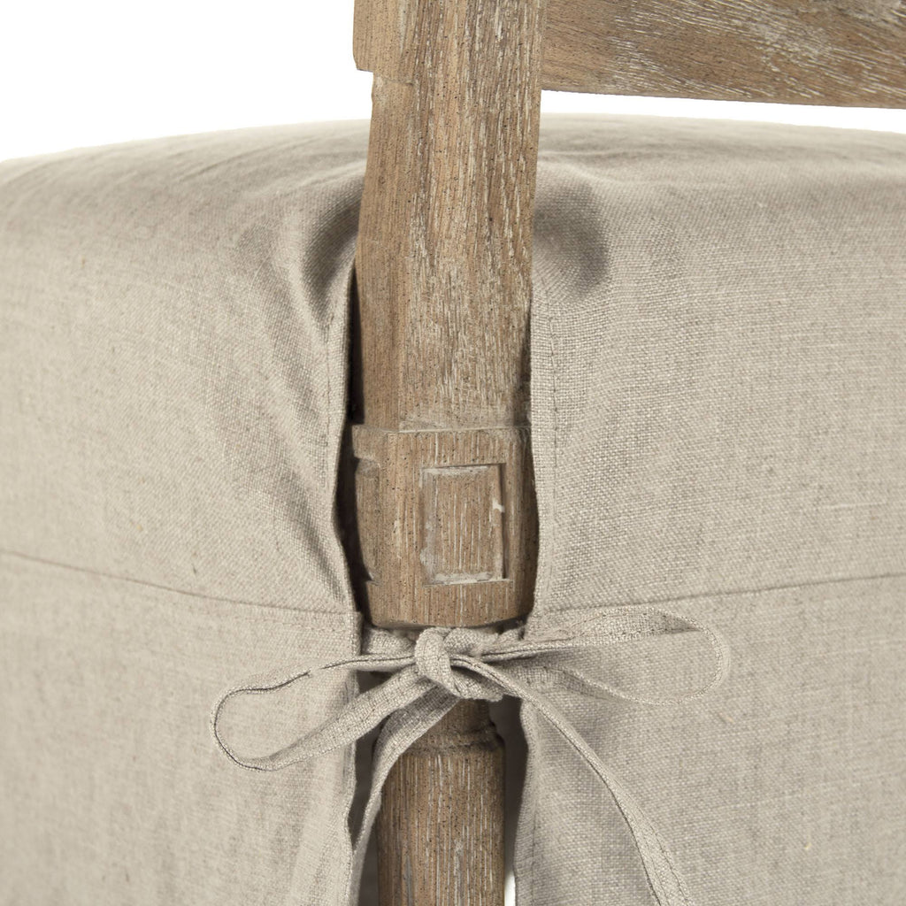 Natural Linen Side Chair X465695