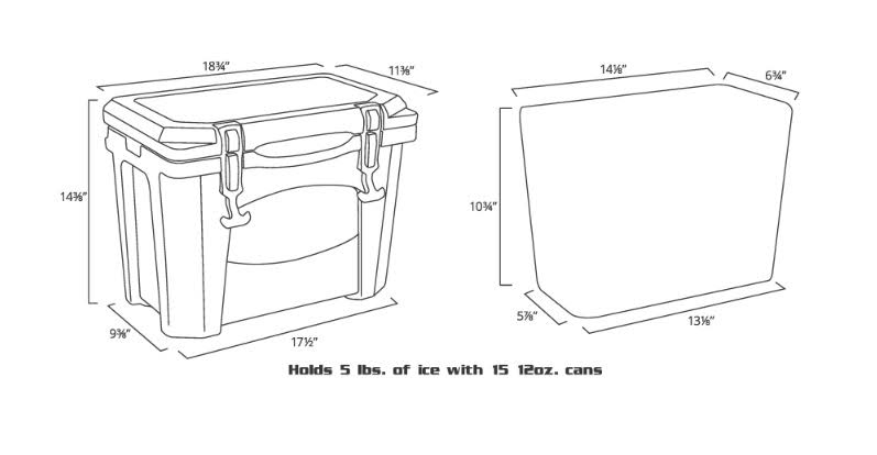 15 qt. Cooler H890870