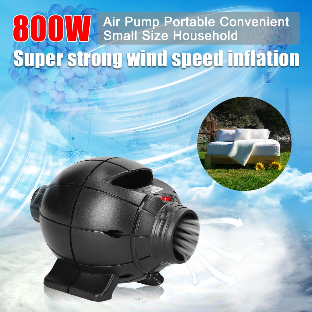 800W Electric Air Pump for Air Bed Mat D839
