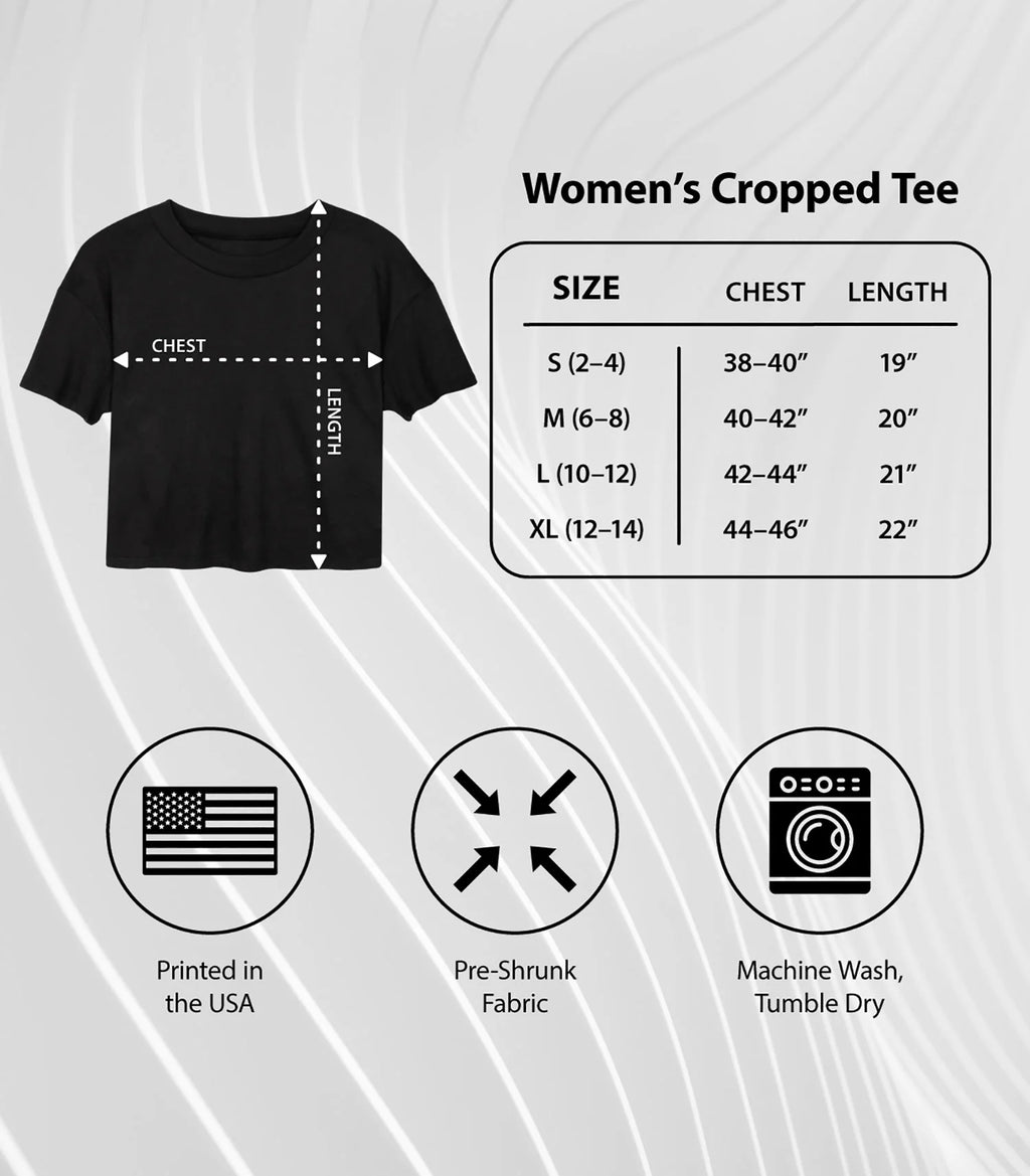 Cropped Cotton Blend T-Shirt S583