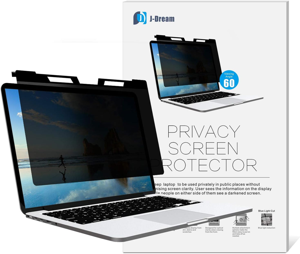 24 Inch Privacy Screen Filter for Widescreen Monitor (16:10 Aspect Ratio) I108
