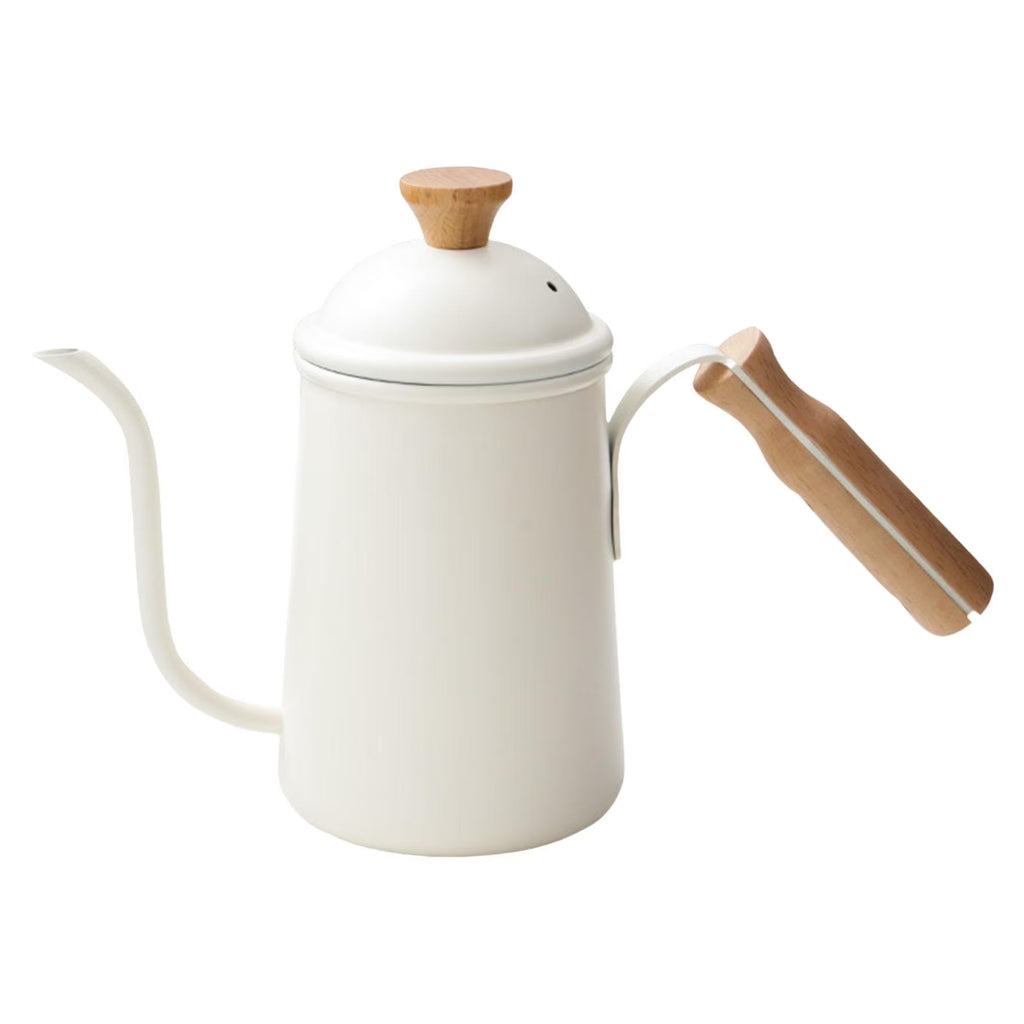 Beige Stainless Steel Gooseneck Coffee Kettle I21169