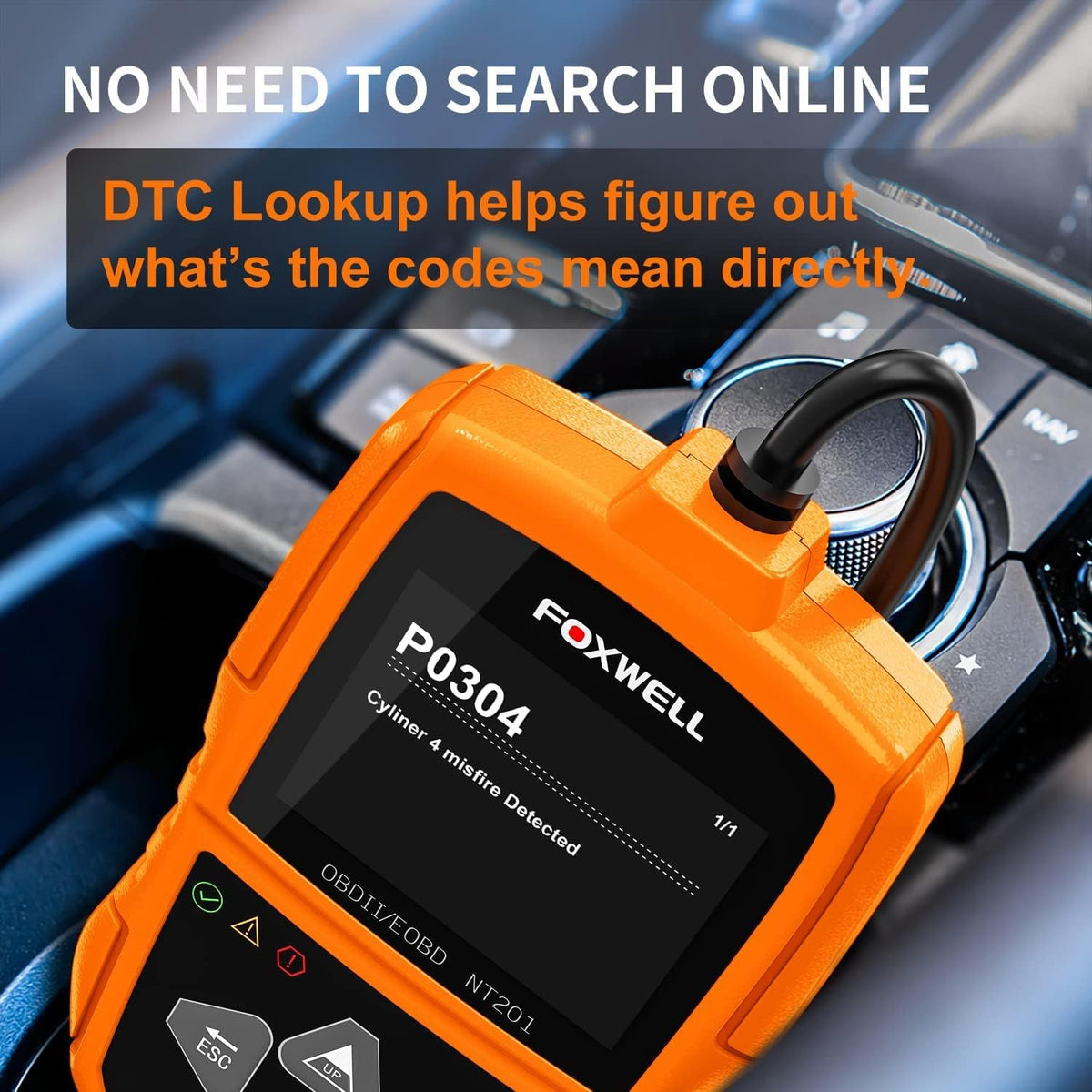 OBD2 Scanner Code Reader Diagnostic Scan Tool Pack of 2 C696238