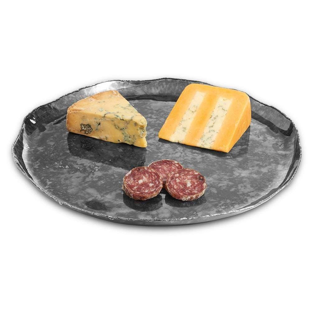 Graphite Round Tray Z2113