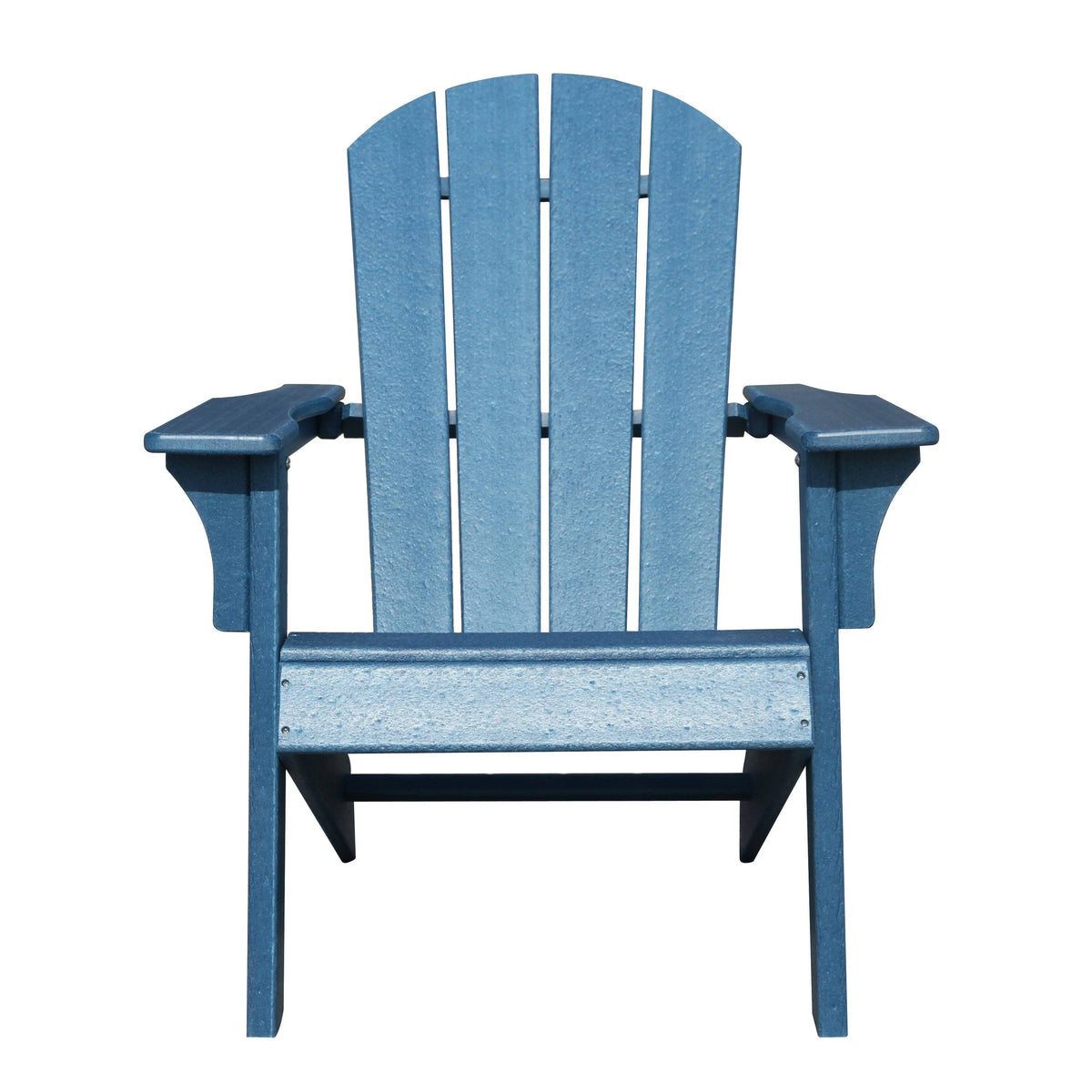 Grey Plastic Outdoor Adirondack Chair Y5890