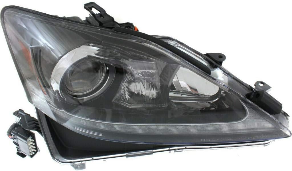 Passenger HID Headlight Assembly Unit X5412