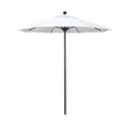 7.5& Fiberglass Market Umbrella White Bronze Olefin K3270
