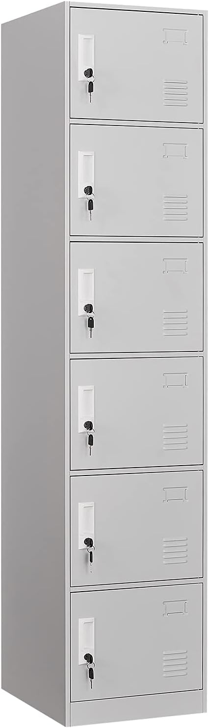 Light Gray Metal Locker Storage Cabinet C161330
