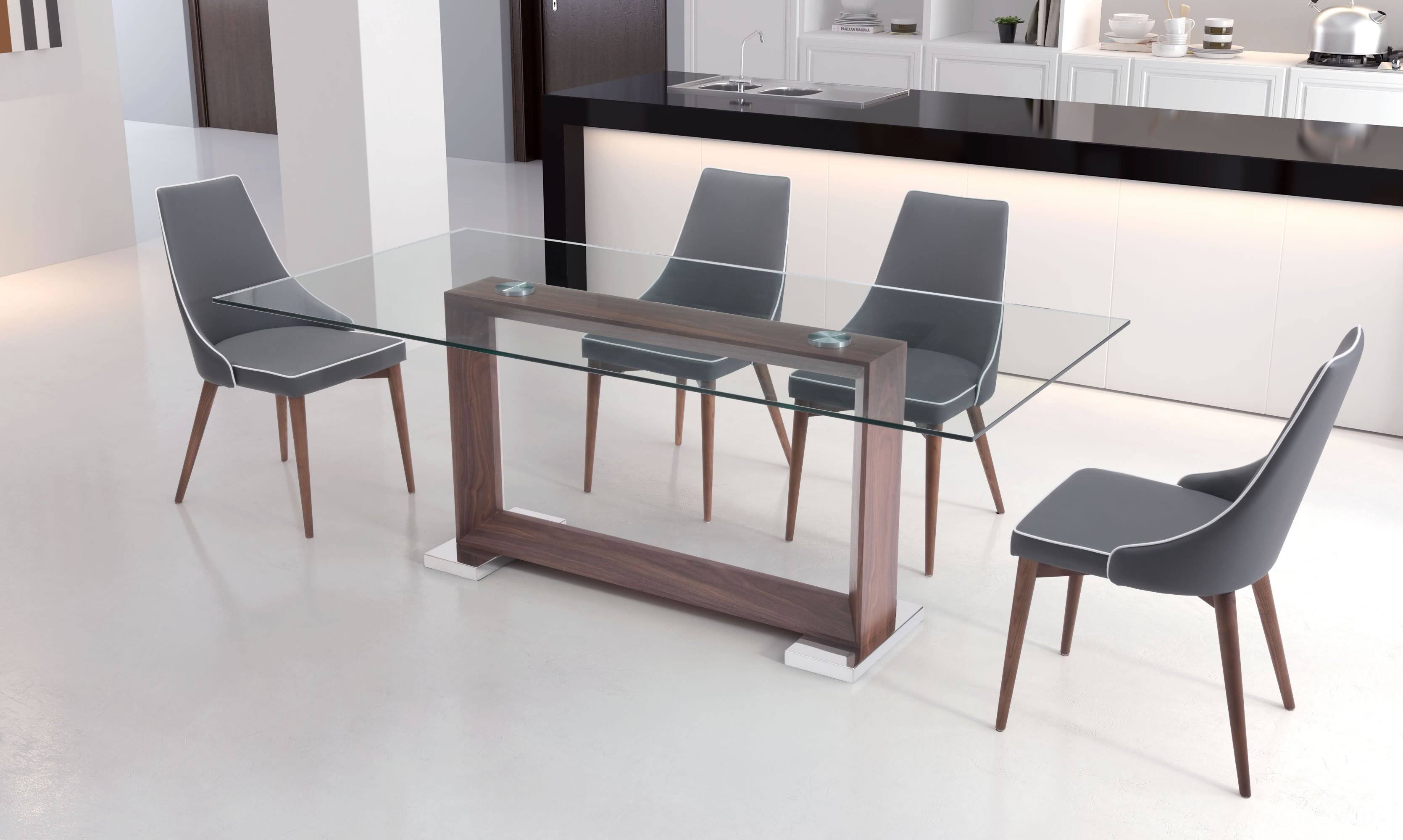 Dark Gray Dining Chair (Set of 2) I3313
