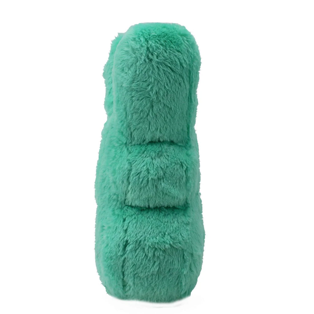 Pastel Green Shaggy Plush Bunny O62976