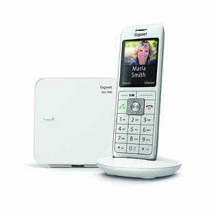 White Analog/DECT Telephone with Caller ID and Speaker C5659