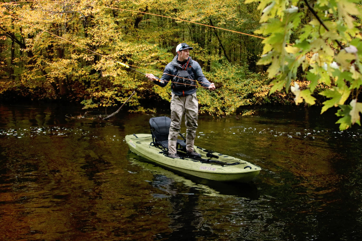 Grass Camo Sit-on/Stand-up Fishing Kayak R85758