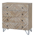 Natural Wood Drawer Chest J643