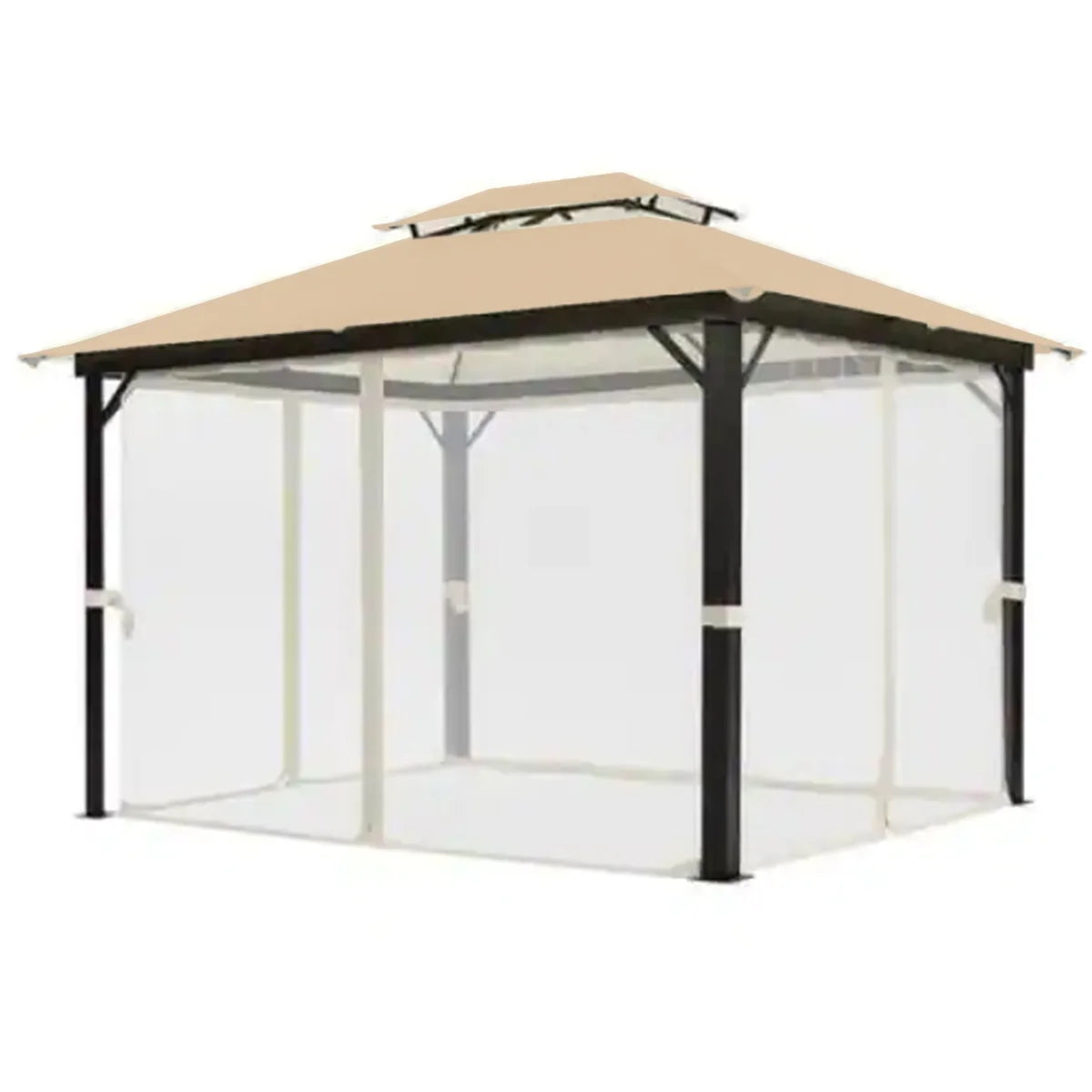 10x12 Gazebo Replacement Canopy Top Cover V2681