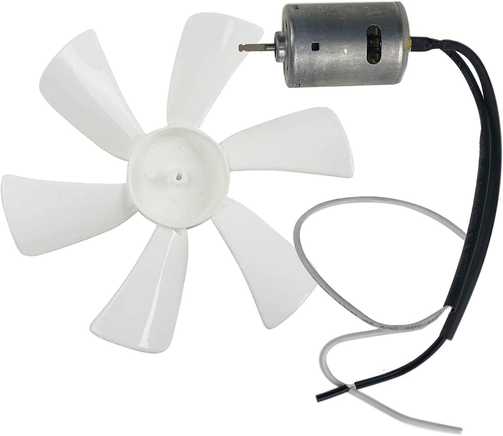 White Lid 12V RV Roof Vent with Fan M18776