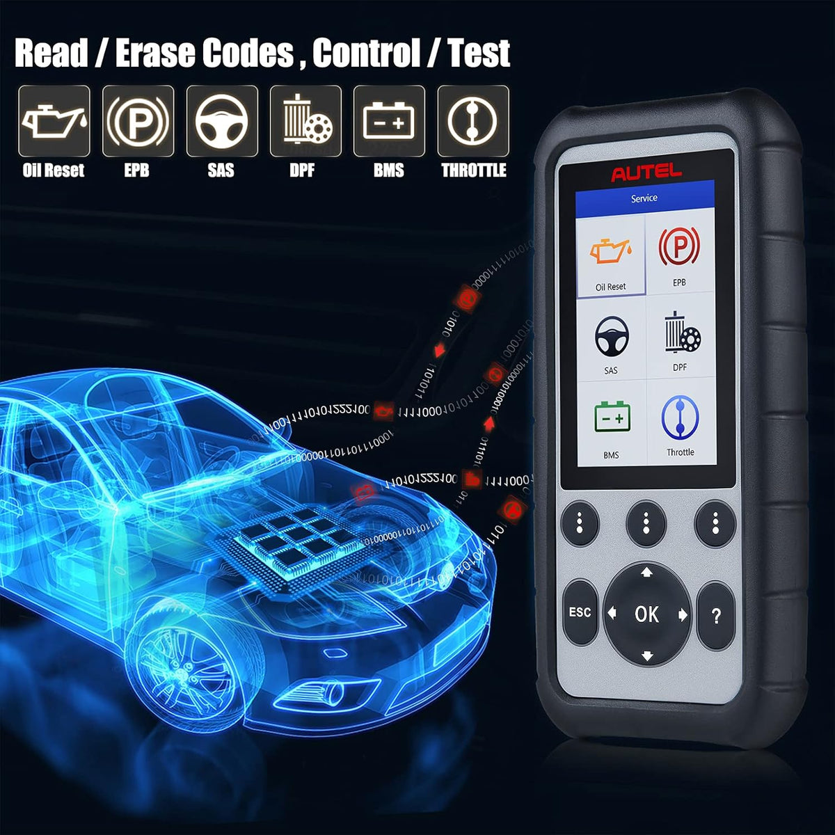 Full System Diagnostic Scan Tool with Live Data O7307