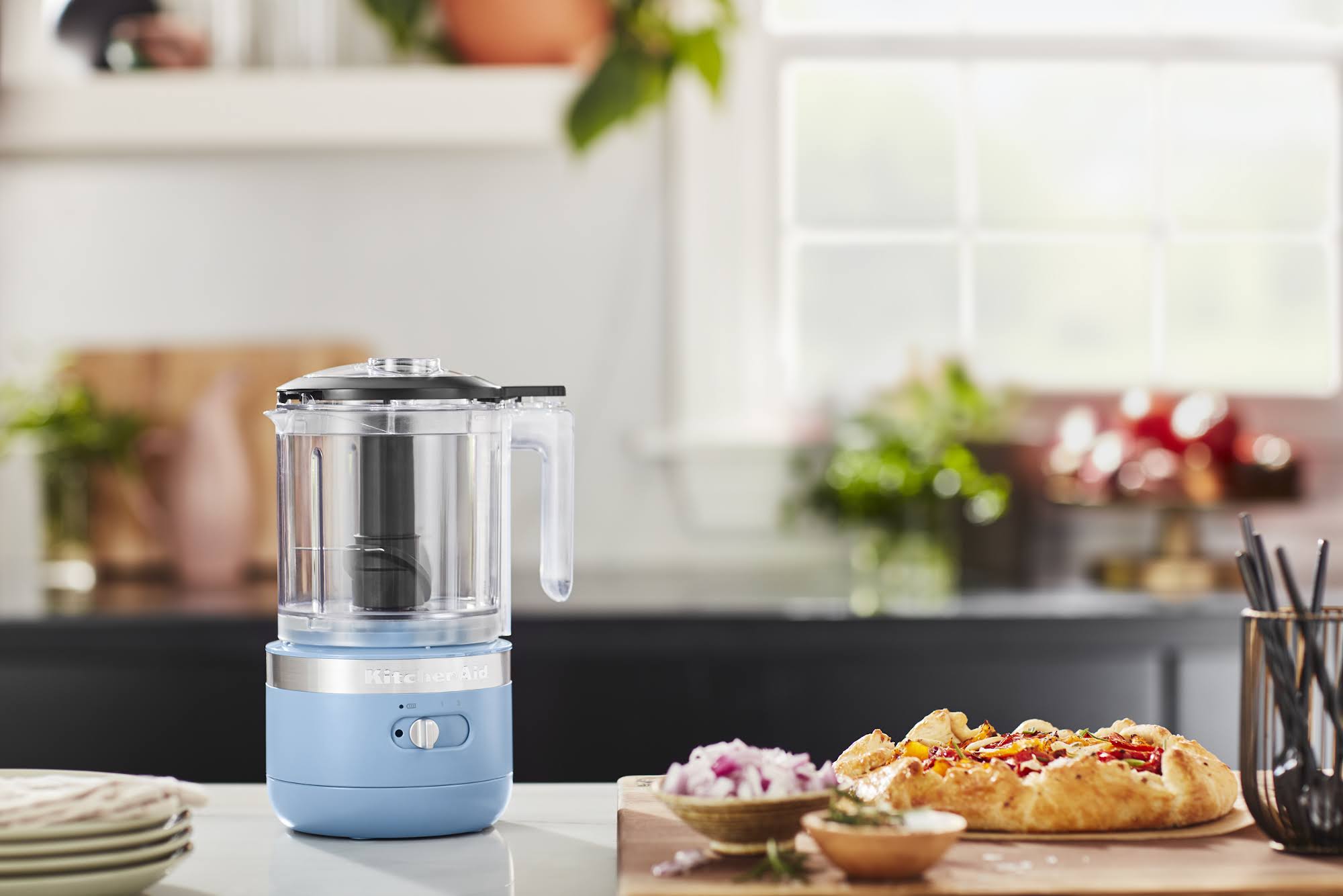 Blue Velvet Cordless Food Chopper J1985