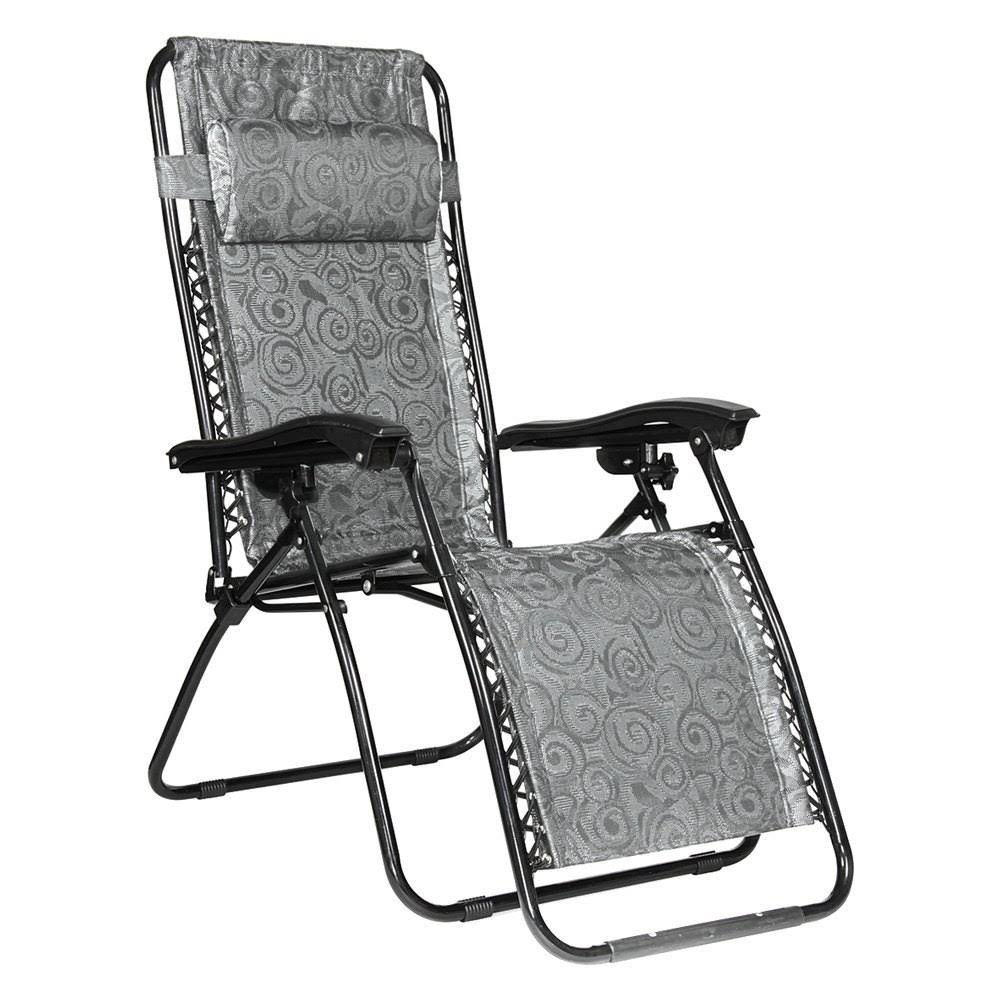 Black Swirl Zero Gravity Recliner U463