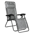Black Swirl Zero Gravity Recliner U463