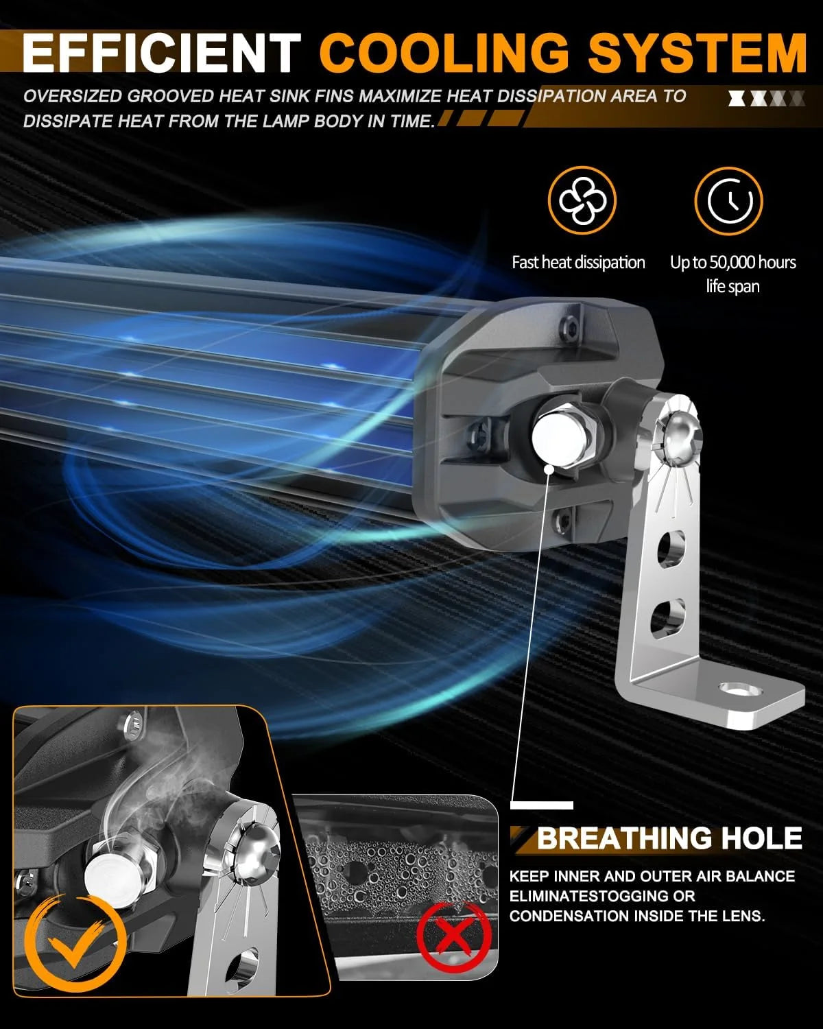 43 inch LED Light Bar 30000 LM Off Road Light Bar Q40637