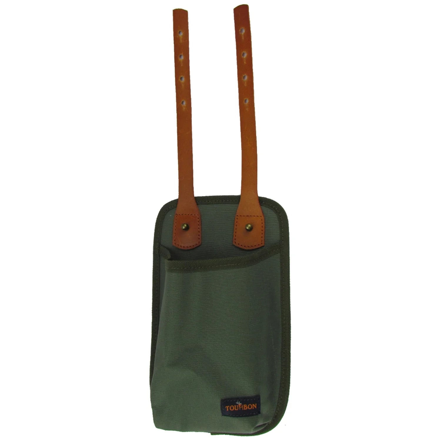 Green Canvas Bike Tool Storage Pannier with U Lock Holder Bag G858