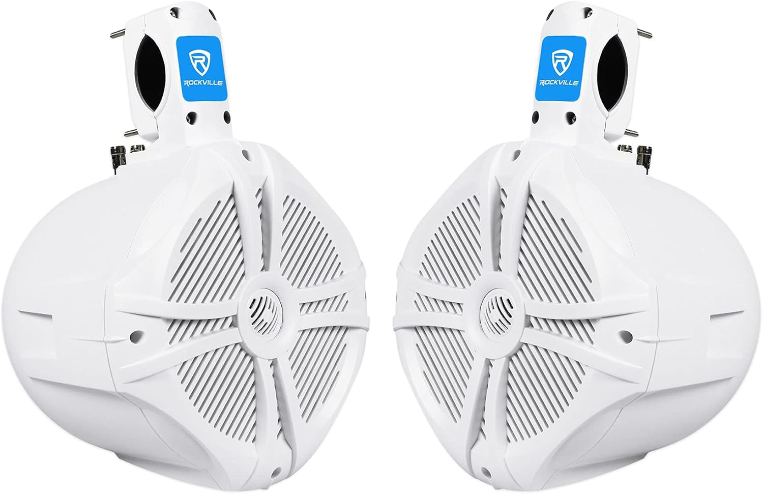 Black 6.5" 250w Marine Wakeboard Tower Speakers J847