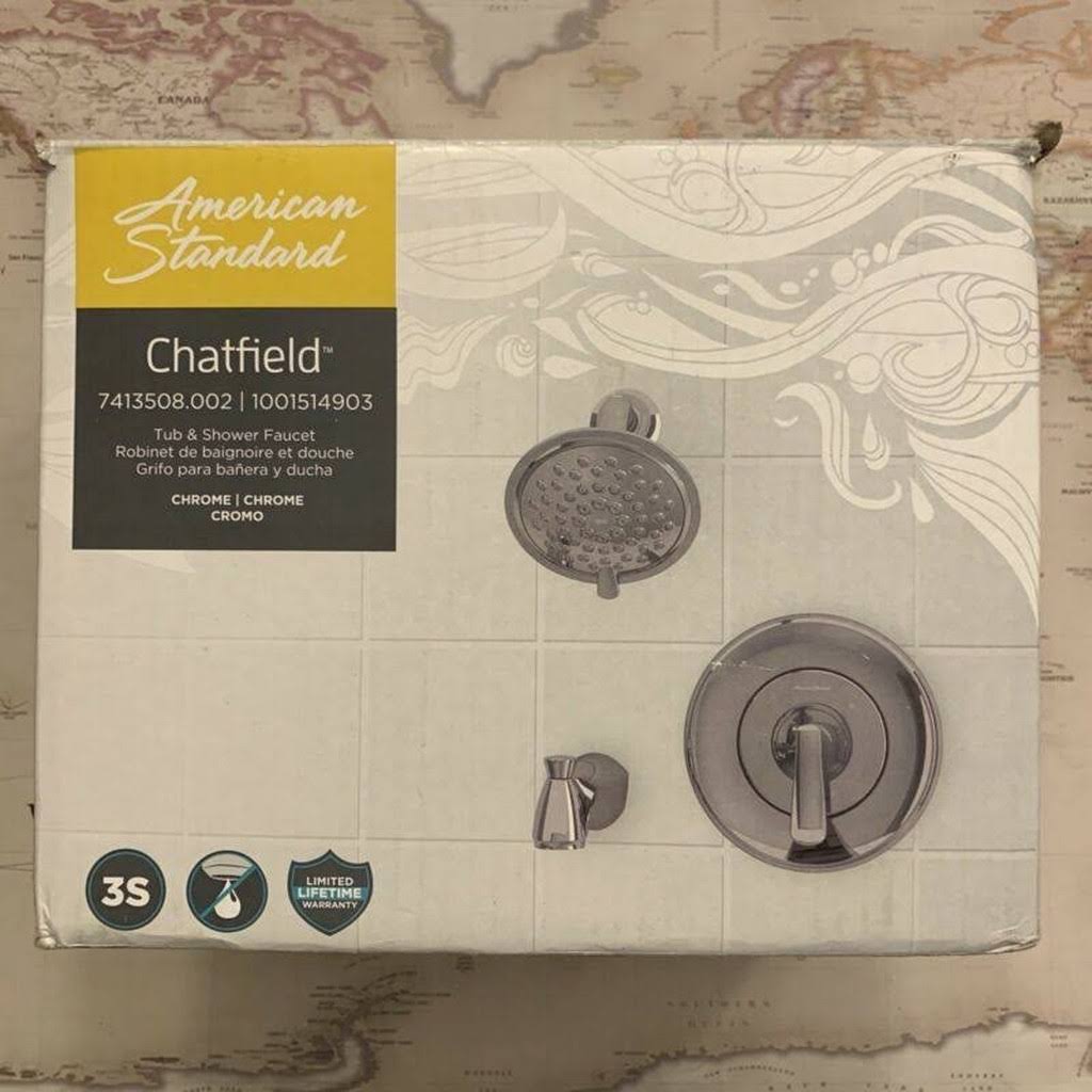 Single-Handle 3-Spray Tub and Shower Faucet Chrome X924