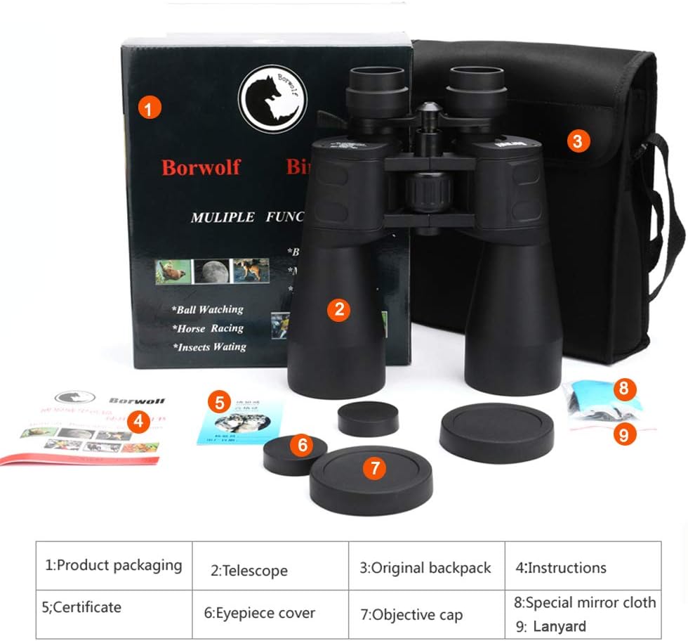 10-30X60 HD Zoom Binoculars B13699
