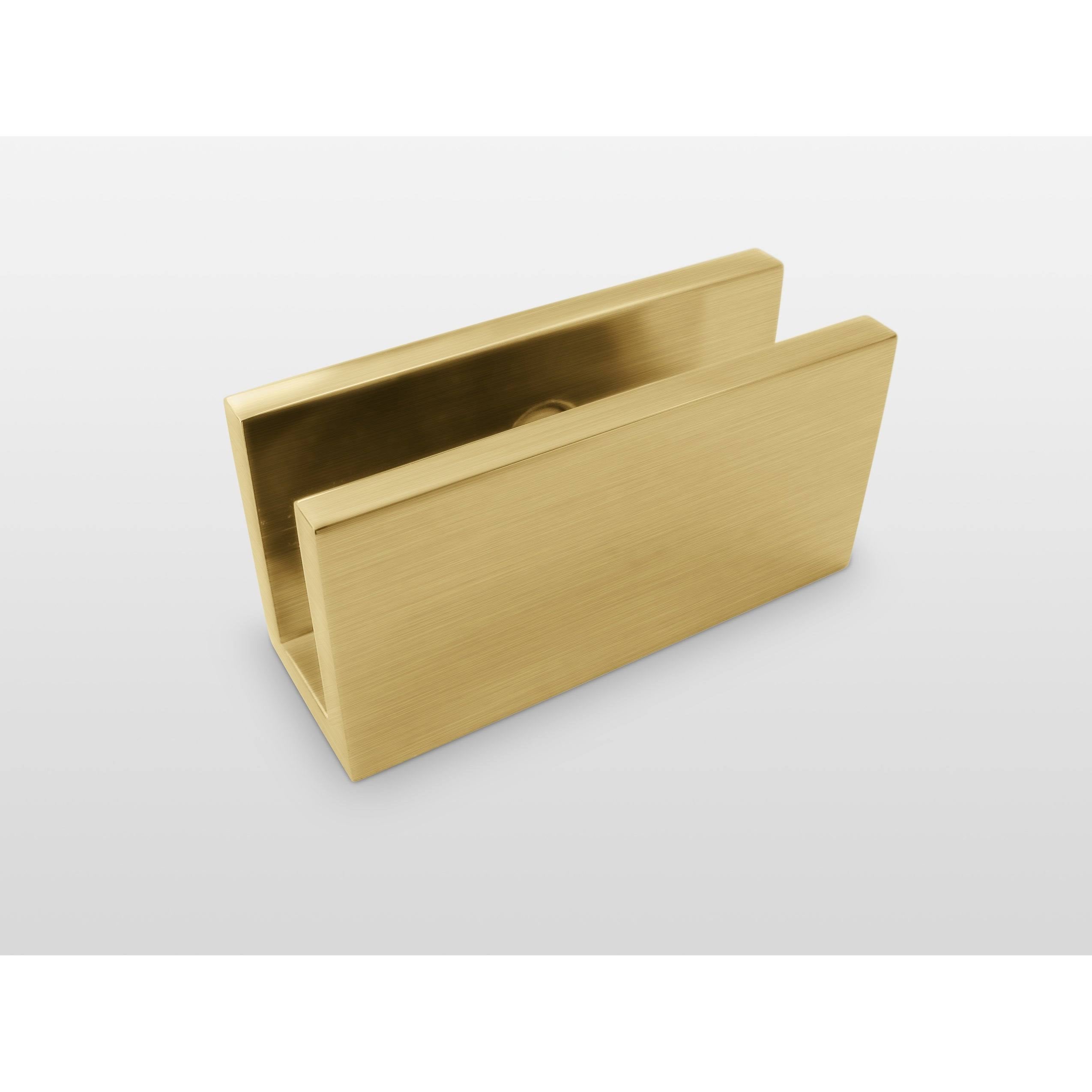 Frameless Shower Door Wall Hinge Matte Black S110635