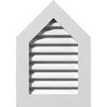 Peaked Top Gable Vent, PVC, 12/12 Pitch K382
