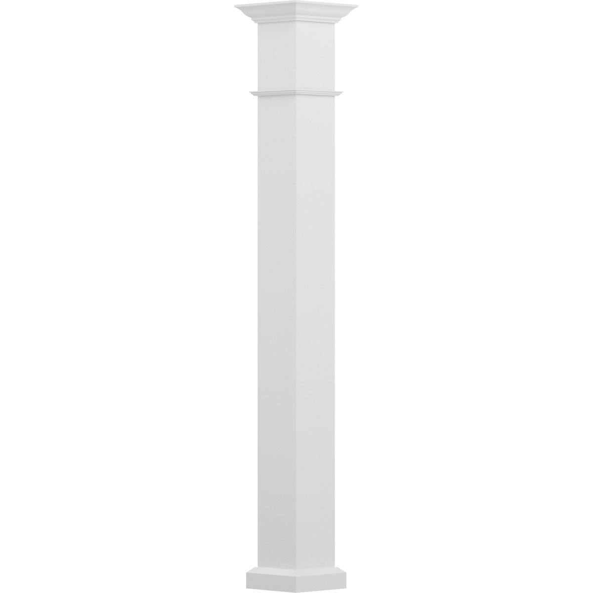 Textured White Non-Tapered Column U621118