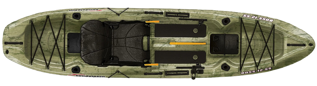 Grass Camo Sit-on/Stand-up Fishing Kayak R85758