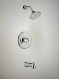 Single-Handle 3-Spray Tub and Shower Faucet Chrome X924