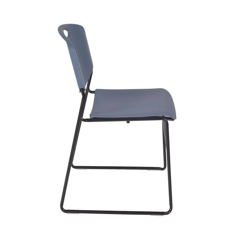 Square Breakroom Table with 4 Stack Chairs G135