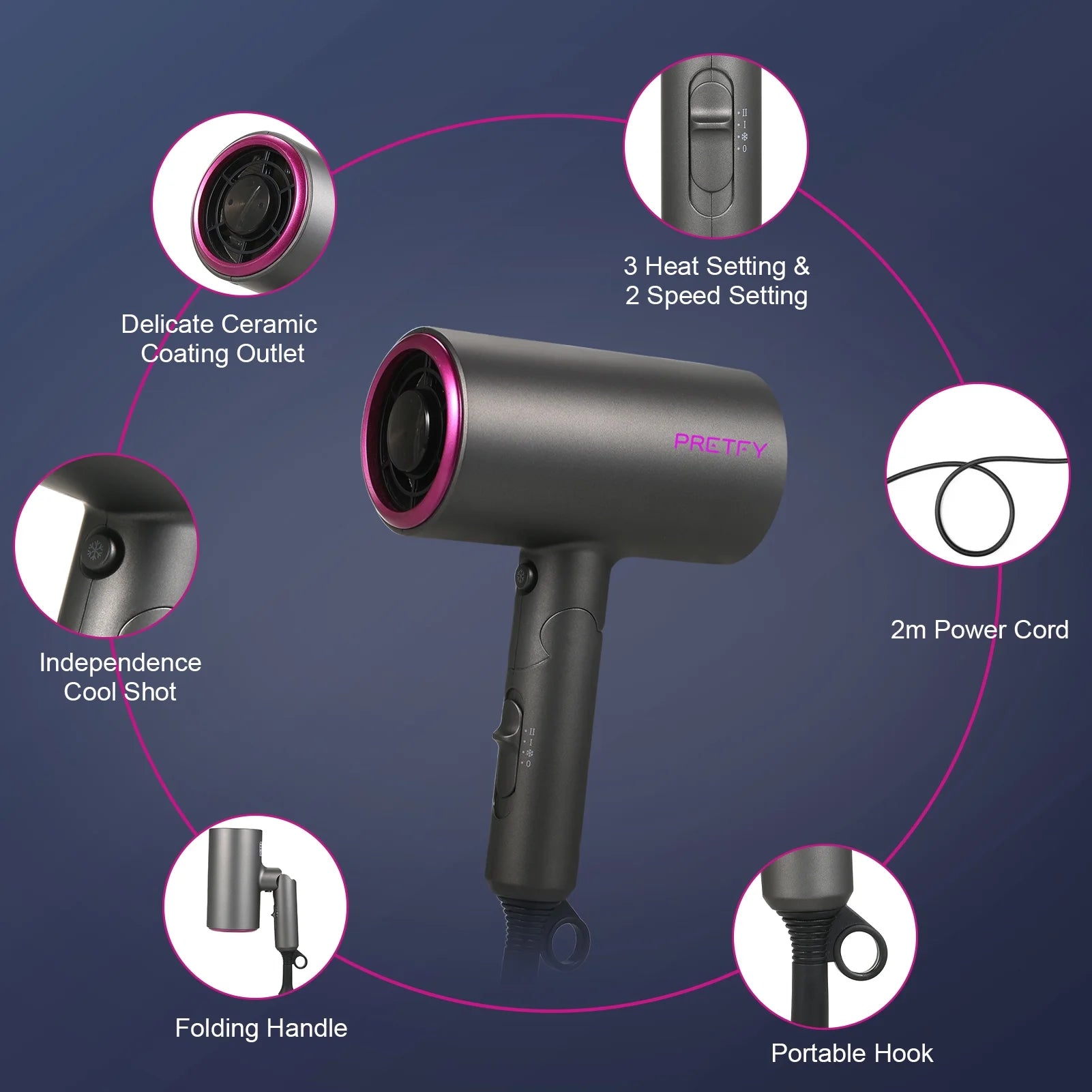 2000W Hair Dryer P68896